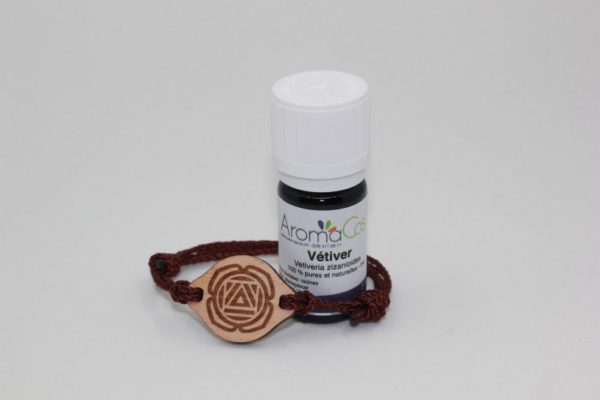 Bracelet en bois Chakra racine – Muladhara