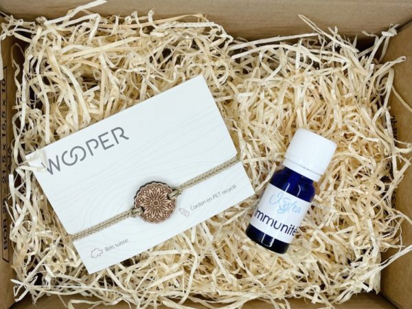 Coffret bracelet "Mandala Lona" et synergie Immunité