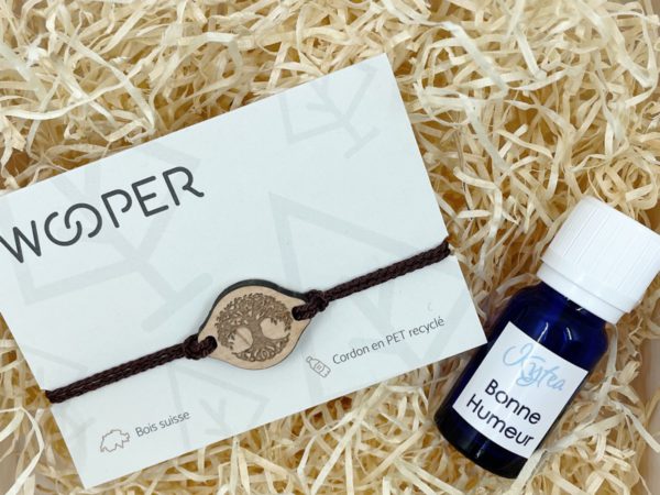 Coffret bracelet "Arbre de Vie" et Synergie Bonne Humeur